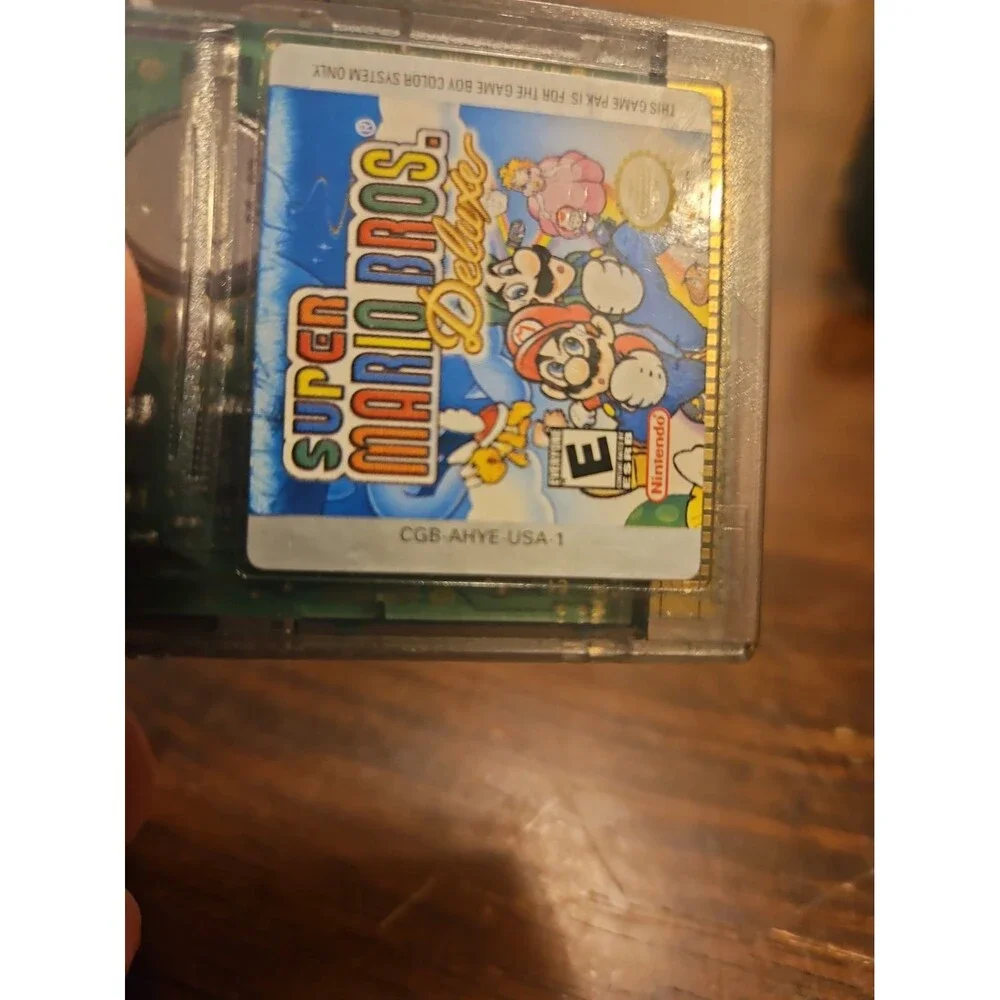 Super Mario Bros. Deluxe – Game Boy Color GBC – Authentic – Clean Label – Works